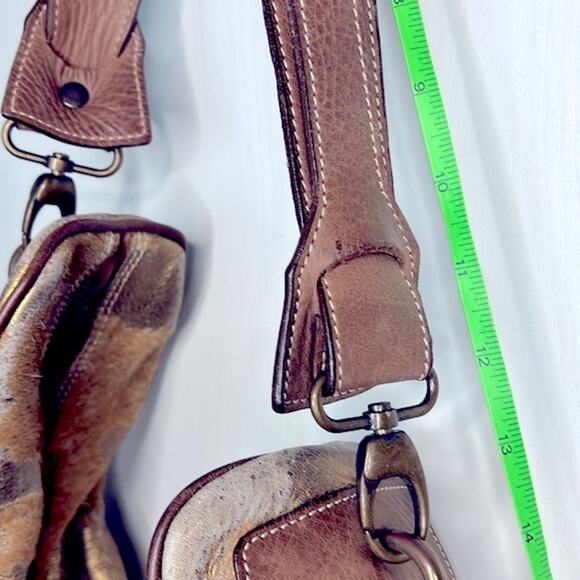 Terrida Tangaroa Venezia Animal Print Leather Travel Duffle Weekend Bag - Picture 9 of 16